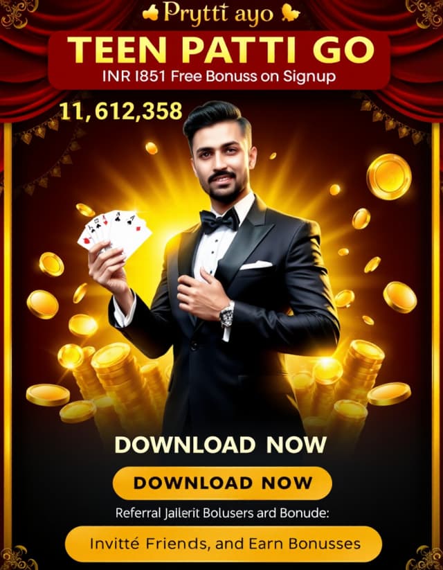 Teen Patti Go Banner